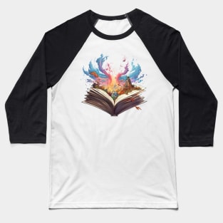 Unleash Your Imagination: The Magic of Books Baseball T-Shirt